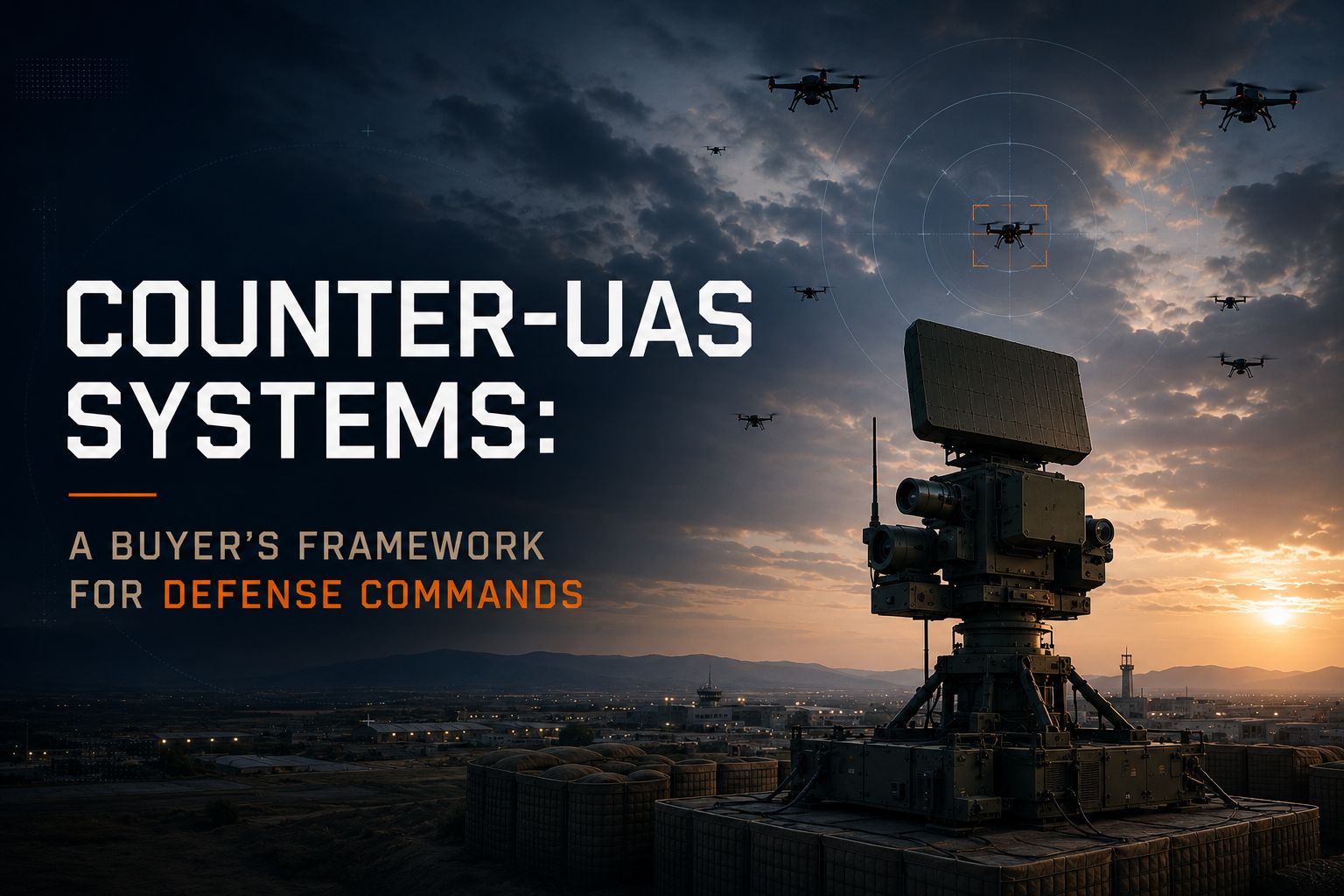 Counter-UAS Systems: A Buyer's Framework for Defense Commands