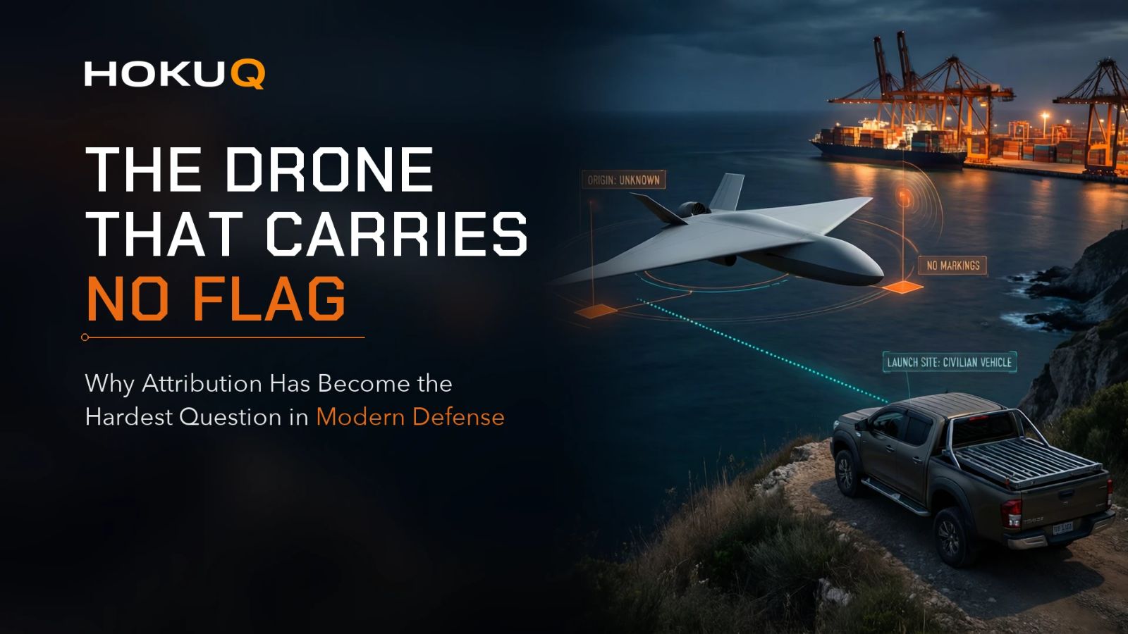 The Drone That Carries No Flag